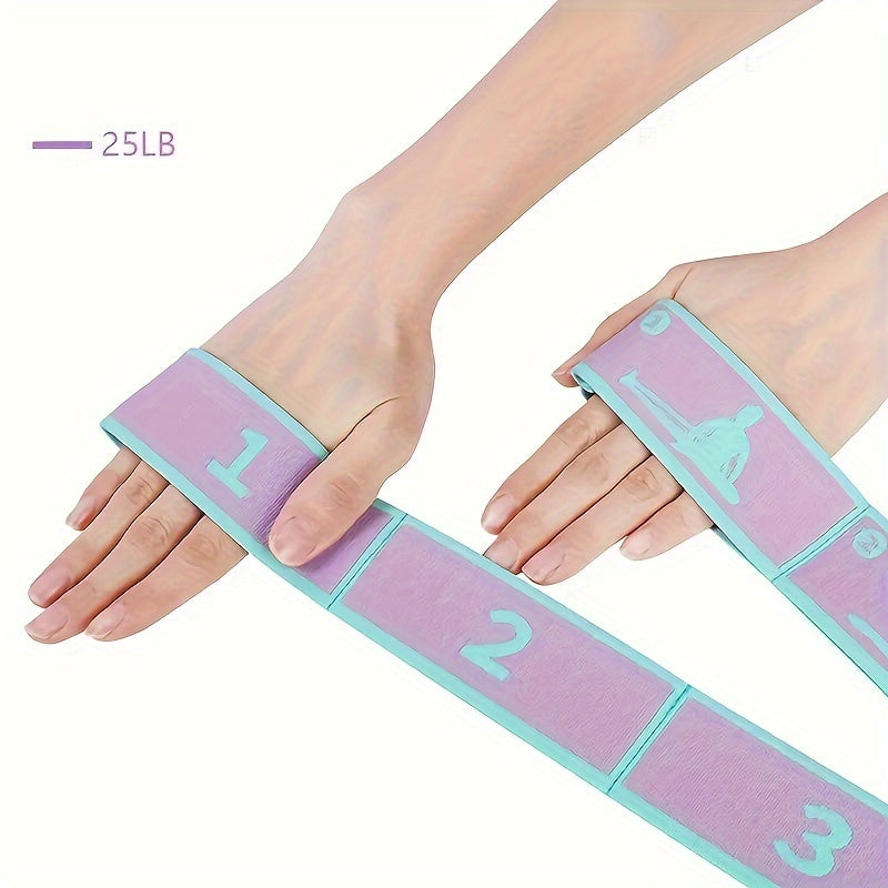 Bande de Résistance Polyvalente pour Yoga & Pilates - Entraîneur de Flexibilité & Force Portable- Gym à Domicile