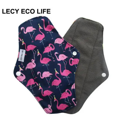 Serviettes hygiéniques réutilisables (LECY ECO LIFE) ⎪Protège-slips en Bambou antibactérien | Tissu lavable Flow Night