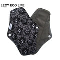 Serviettes hygiéniques réutilisables (LECY ECO LIFE) ⎪Protège-slips en Bambou antibactérien | Tissu lavable Flow Night