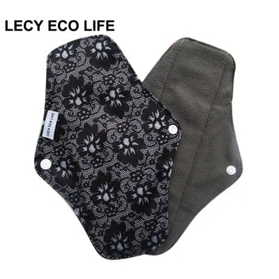 Serviettes hygiéniques réutilisables (LECY ECO LIFE) ⎪Protège-slips en Bambou antibactérien | Tissu lavable Flow Night