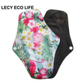 Serviettes hygiéniques réutilisables (LECY ECO LIFE) ⎪Protège-slips en Bambou antibactérien | Tissu lavable Flow Night