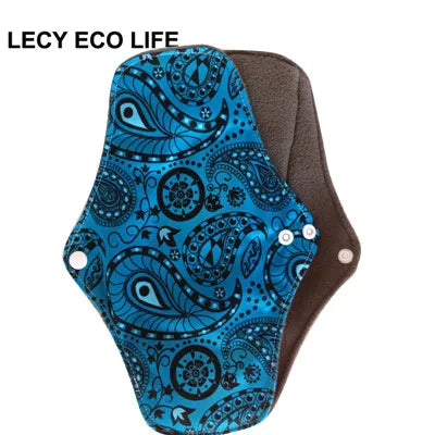 Serviettes hygiéniques réutilisables (LECY ECO LIFE) ⎪Protège-slips en Bambou antibactérien | Tissu lavable Flow Night