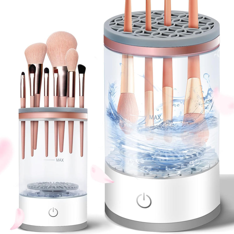 Nettoyeur électrique de pinceaux de maquillage