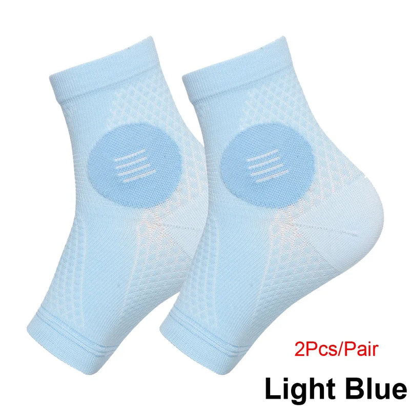 1 paire de chaussettes pour neuropathie -Compression de neurite périphérique, manchons de pieds pour diabétiques, sans orteils
