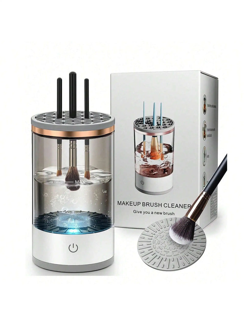 Nettoyeur électrique de pinceaux de maquillage