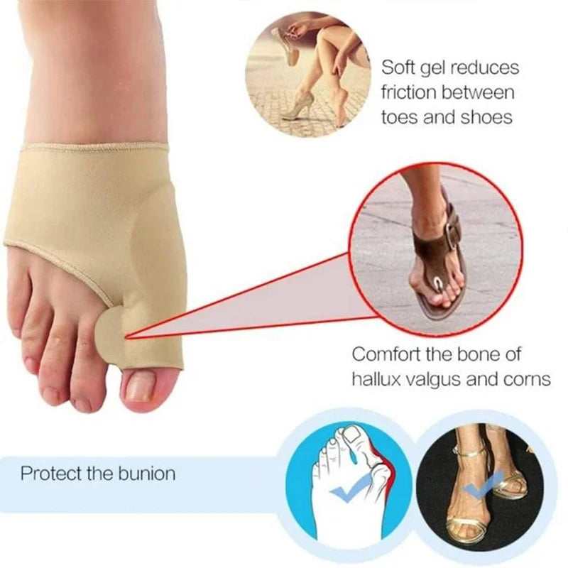 Protecteur de séparateur d'orteils | Chaussette de protection d'orteil