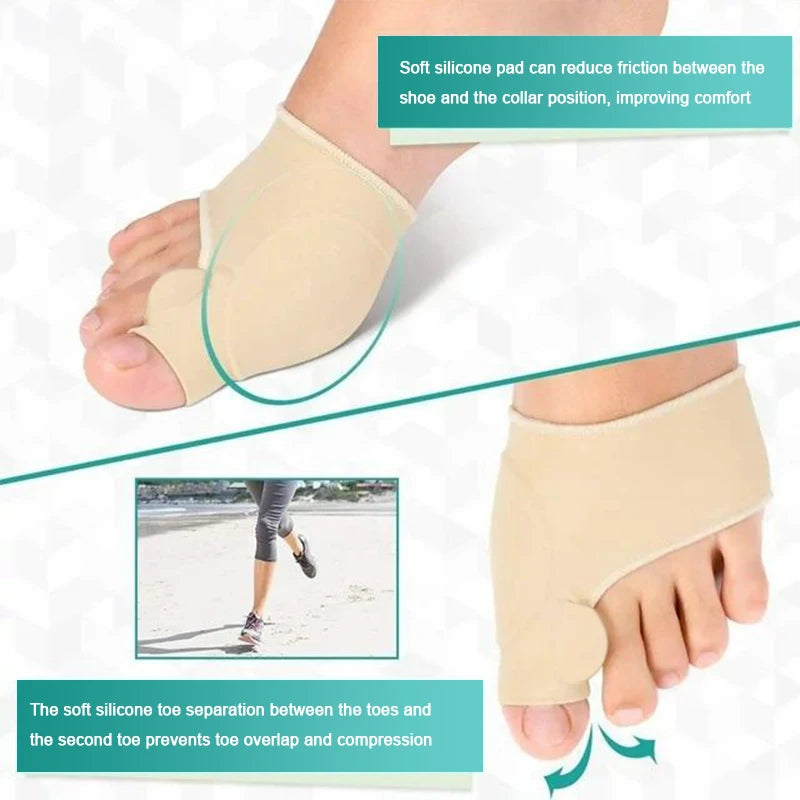 Protecteur de séparateur d'orteils | Chaussette de protection d'orteil